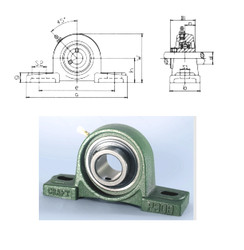 Bearing UCP311 CRAFT