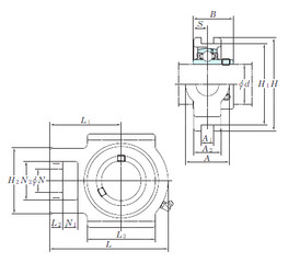 Bearing UCTX11-36 KOYO