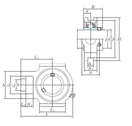 Bearing UCST209H1S6 KOYO