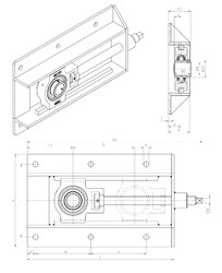 Bearing UCT213+WB SNR