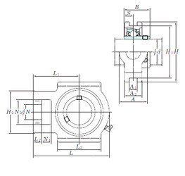 Bearing UCTX15E KOYO