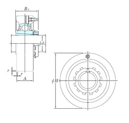 Bearing UKCX12 KOYO