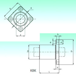 Bearing KBK 25-PP NBS