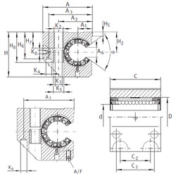 Bearing KGNCS 50 C-PP-AS INA