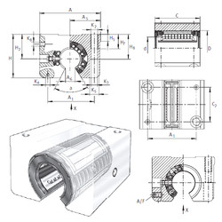Bearing KGSNOS12-PP-AS INA