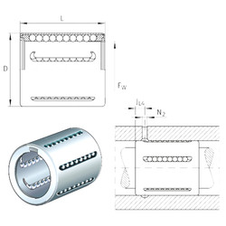Bearing KH30 INA