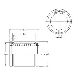 Bearing KLM35S NTN