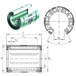 Bearing KNO12-B INA