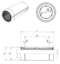 Bearing LME30L Samick