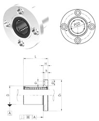 Bearing LMEF16 Samick