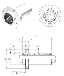 Bearing LMEFP50L Samick
