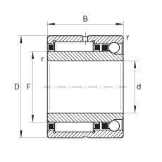Bearing NKIA5907 INA