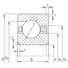Bearing CSED160 INA