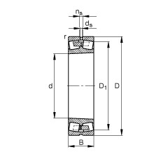 Bearing 239/630-B-K-MB FAG