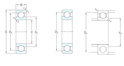 Bearing 61902 SKF
