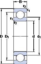 Bearing 6336 SKF