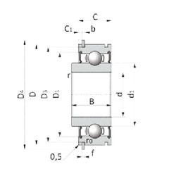 Bearing BB1-3251C SKF