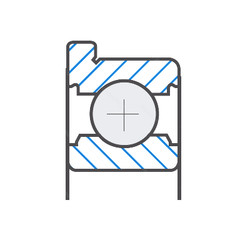 Bearing B58-1C3 NSK