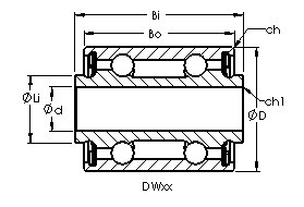 Bearing DW4K AST