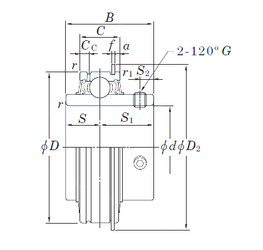 Bearing ER212 KOYO