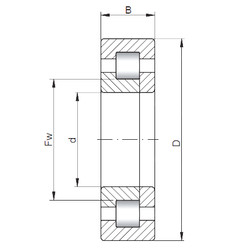 Bearing NUP29/1180 CX