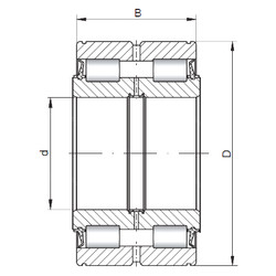 Bearing NNF5017 V CX