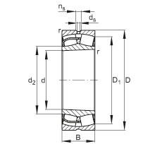Bearing 24060-E1-K30 FAG