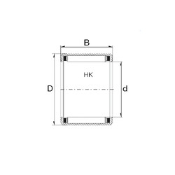 Bearing HK2520 ZEN