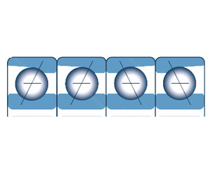 Bearing 7032DTBT/GHP4 NTN
