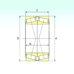 Bearing 33011/DF03C170 ISB