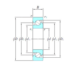 Bearing SAC4575B KOYO