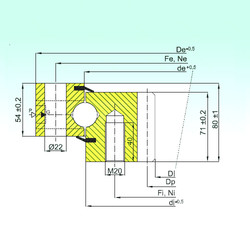 Bearing ZB1.25.1355.200-1SPTN ISB