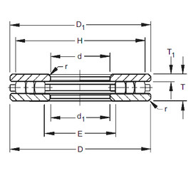 Bearing 90TP140 Timken