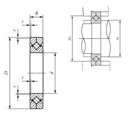 Bearing CRBC 70070 IKO
