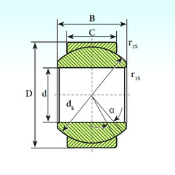 Bearing GE 8 SP ISB