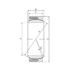 Bearing GE560DW ISO