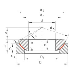 Bearing GE80-AW INA