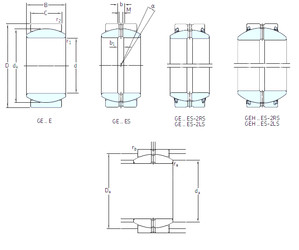 Bearing GEH20ES-2LS SKF