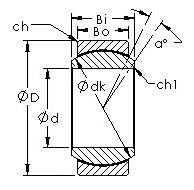 Bearing GEG12C AST