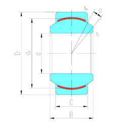 Bearing GEG30C LS