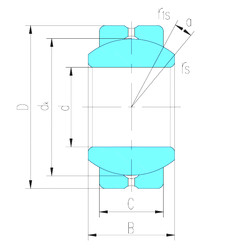 Bearing GEBJ8S LS