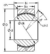 Bearing GEBK6S AST