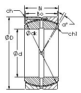 Bearing GEH600HCS AST