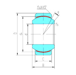 Bearing GEFZ19C LS