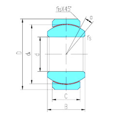 Bearing GEFZ25T LS