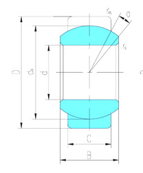 Bearing GEG8E LS
