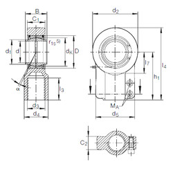 Bearing GIHNRK 160 LO INA