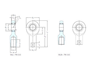Bearing SILA40TXE-2LS SKF