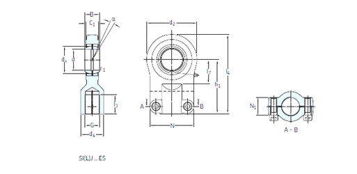 Bearing SILJ 80 ES SKF