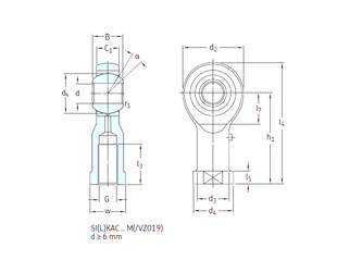 Bearing SILKAC14M SKF